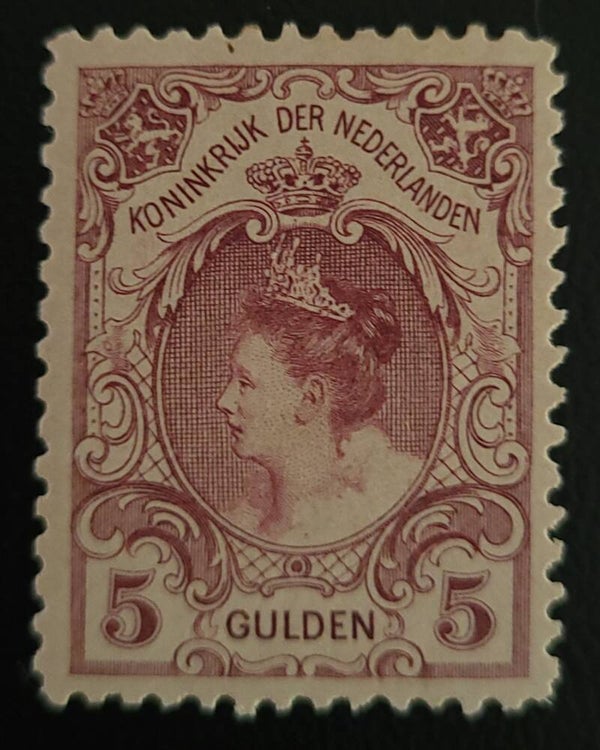 NVPH 79B ONGESTEMPELD MET ATTEST