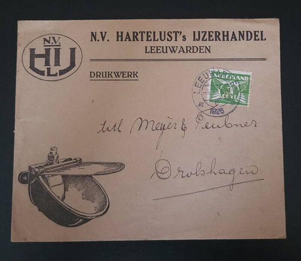 1925 NVPH 147 OP BRIEF