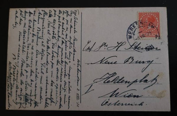 1931 BRIEF MET NVPH 180 VAN WERKENDAM(KORTEBALK) NAAR WENEN