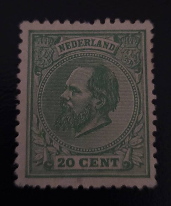 NVPH 24K ONGESTEMPELD + ATTEST