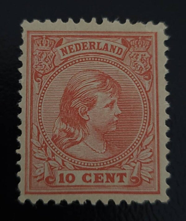 NVPH 37 ONGESTEMPELD