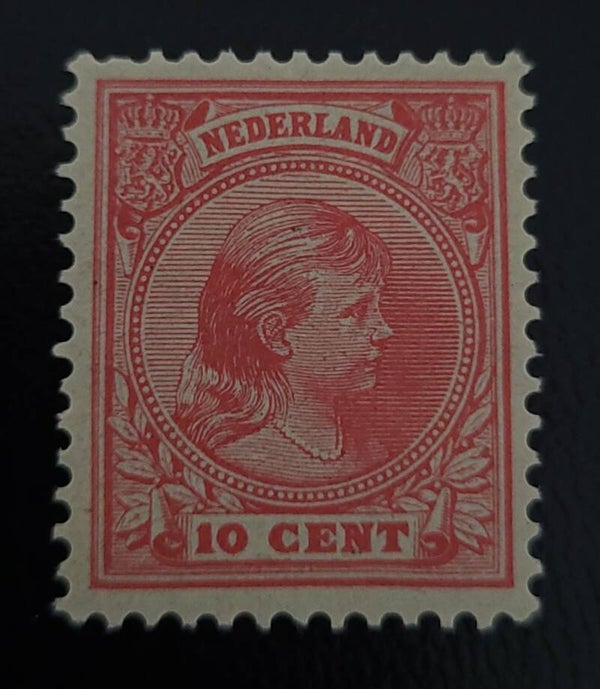 NVPH 37 ONGESTEMPELD