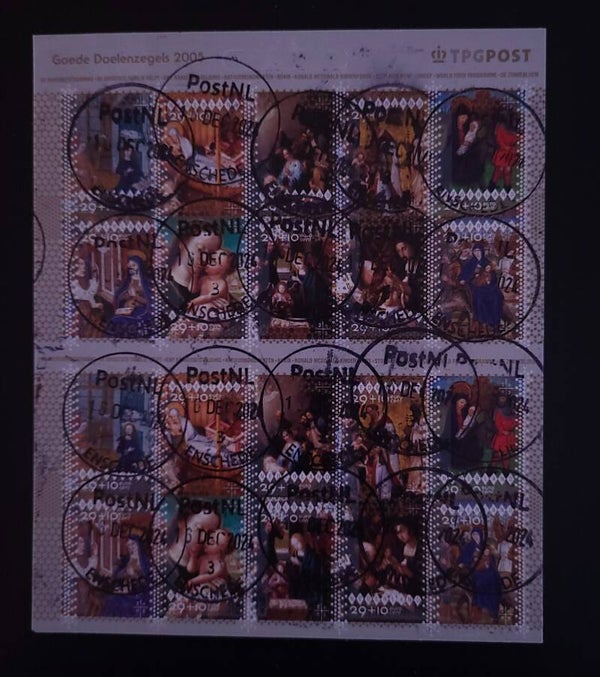 NVPH V2381-2390 GESTEMPELD