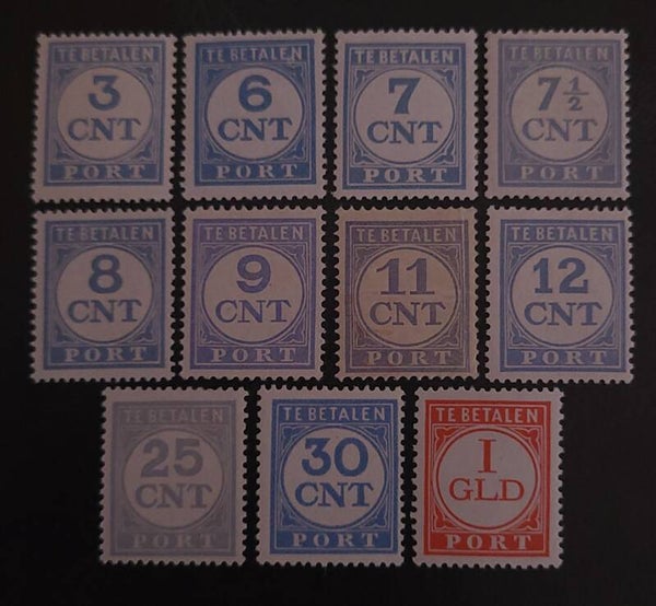 PORT 69-79 ONGESTEMPELD