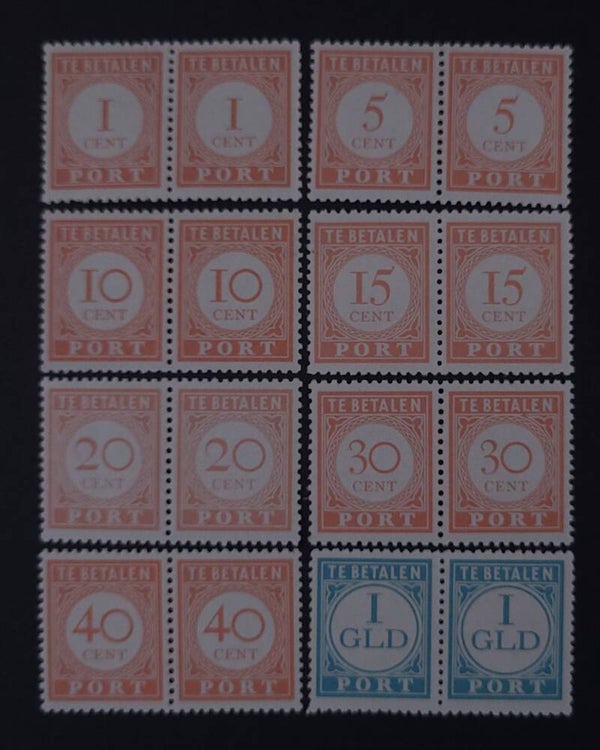 NED. INDIE PORT 41-48 POSTFRIS IN PAAR