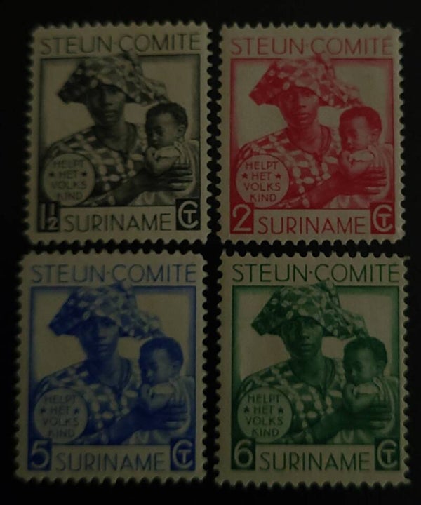 SURINAME NVPH 146-149 POSTFRIS