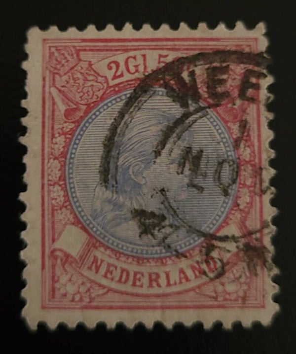 NVPH 47 GESTEMPELD KLEINROND WEESP