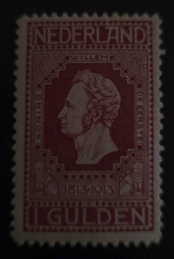 NVPH 98 ONGESTEMPELD