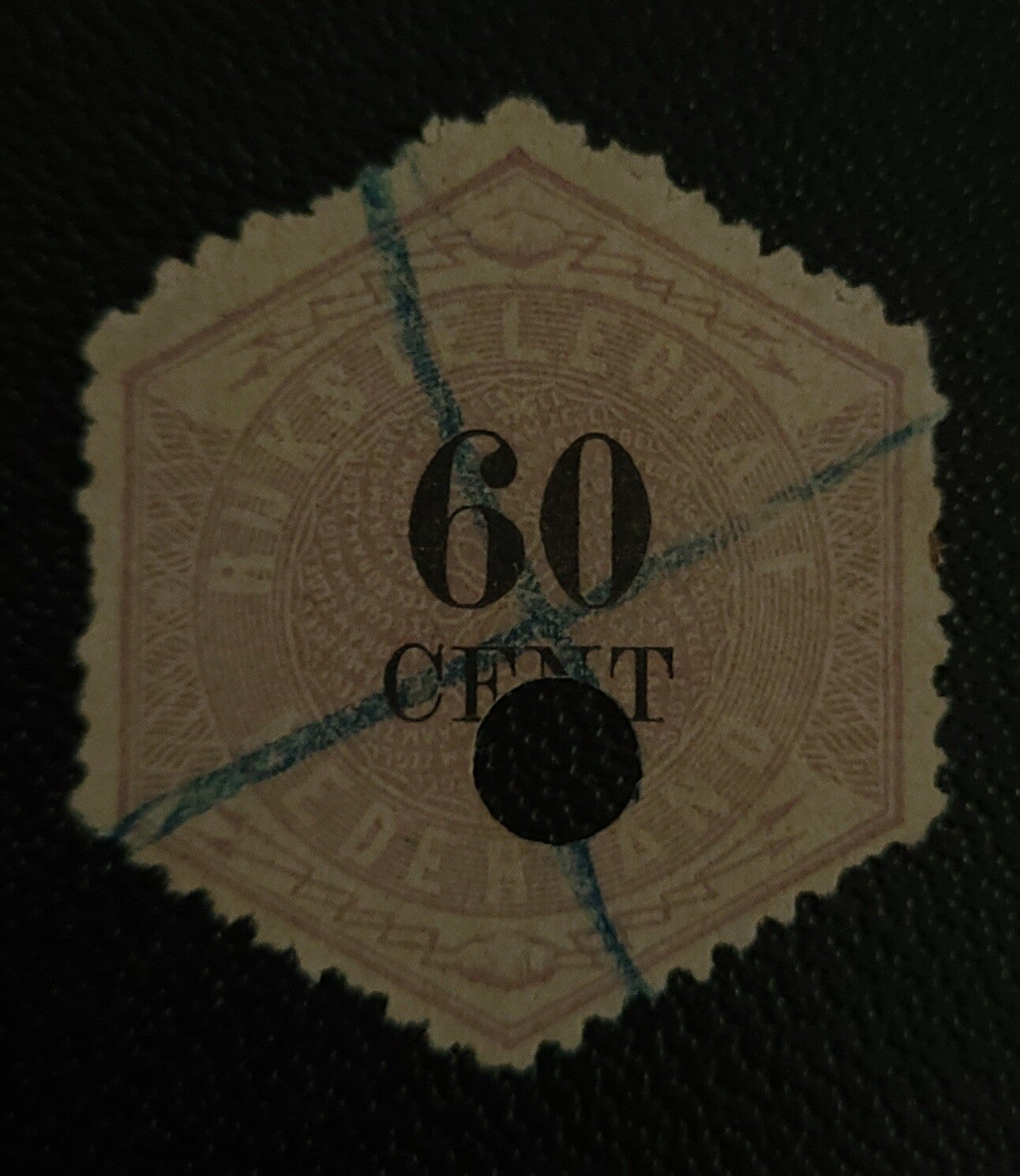 TELEGRAM 10 GESTEMPELD