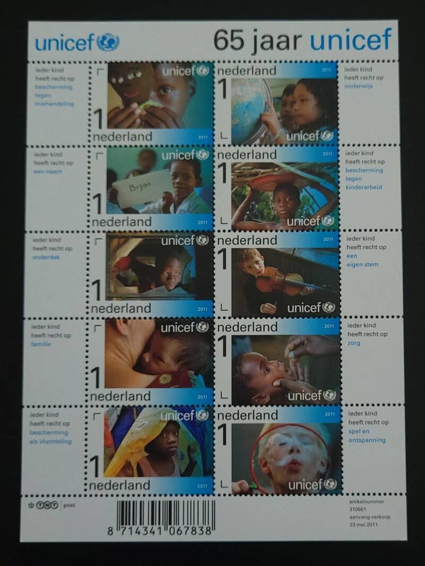NVPH V2823-2832 POSTFRIS
