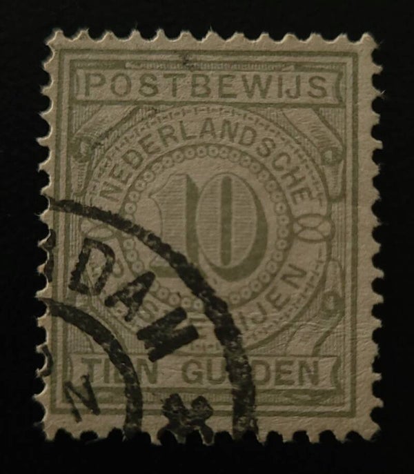POSTBEWIJS 7 GESTEMPELD