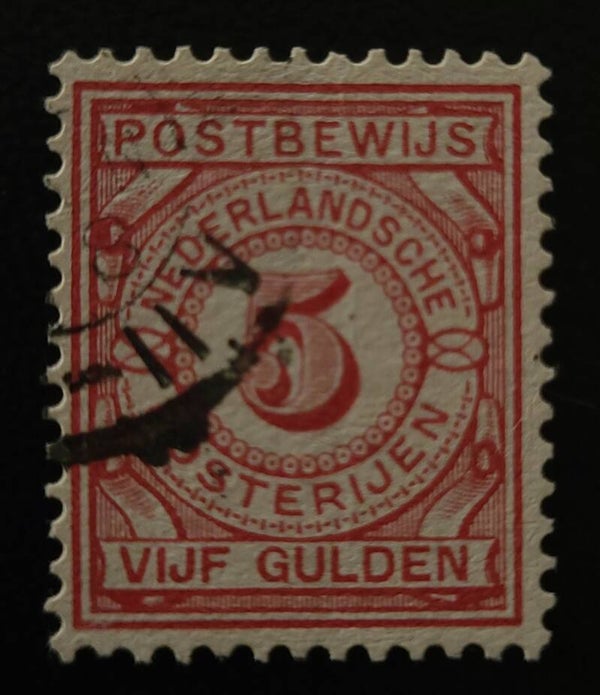 POSTBEWIJS 6 GESTEMPELD
