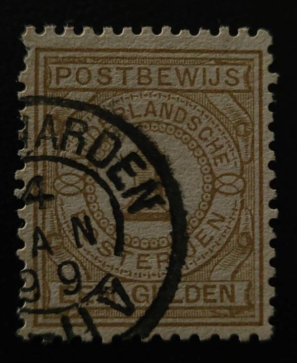 POSTBEWIJS 1 GESTEMPELD
