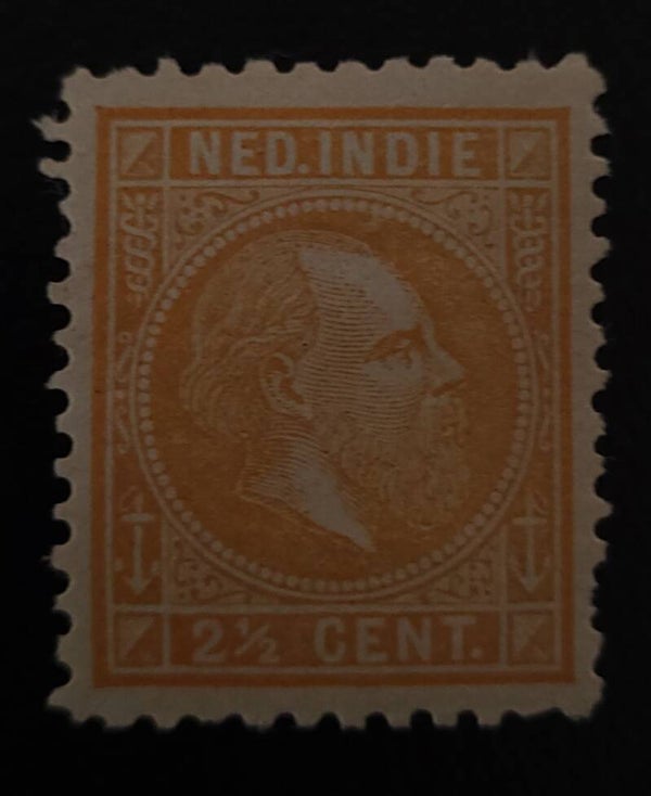 NED. INDIE NVPH 7G ONGESTEMPELD
