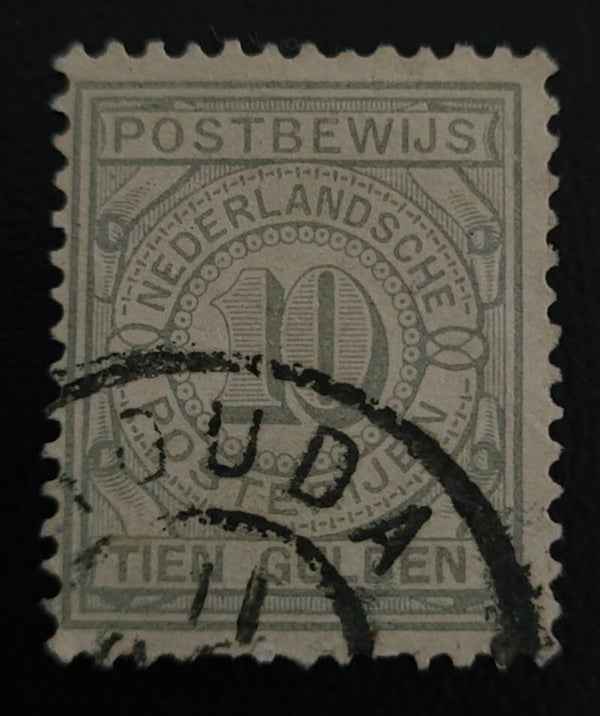 POSTBEWIJS 7 GESTEMPELD