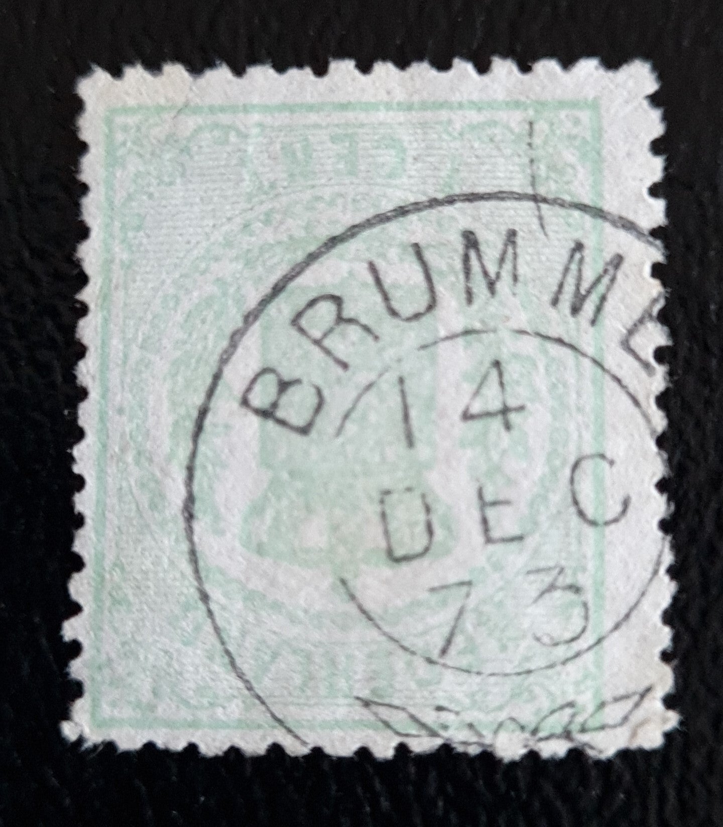 NVPH 15 GESTEMPELD FRANCOTAK BRUMMEN