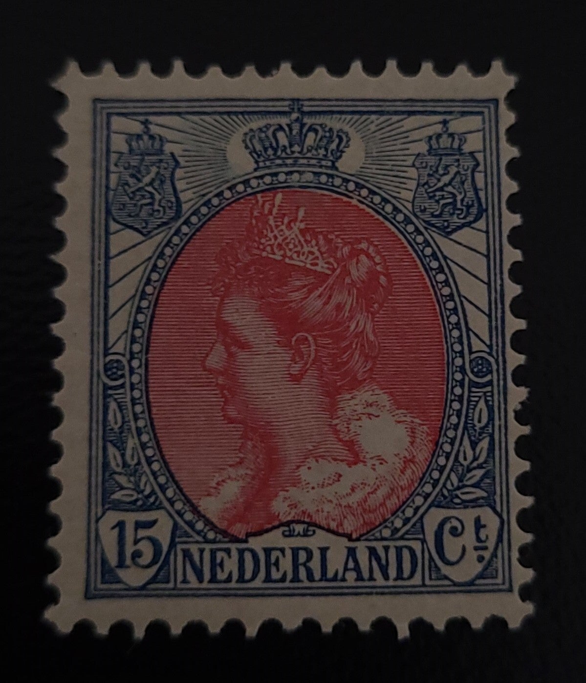 NVPH 65 ONGESTEMPELD