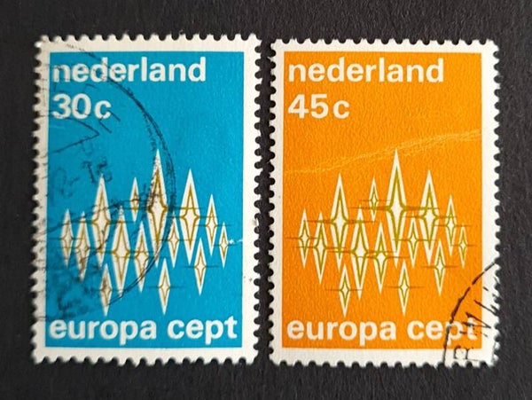 NVPH 1007-1008 GESTEMPELD