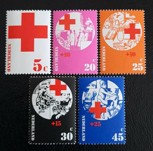 NVPH 1015-1019 POSTFRIS