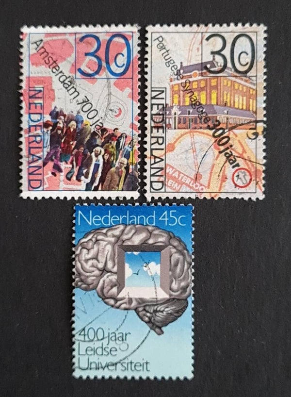 NVPH 1064-1066 GESTEMPELD