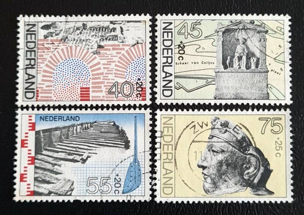 NVPH 1133-1136 GESTEMPELD