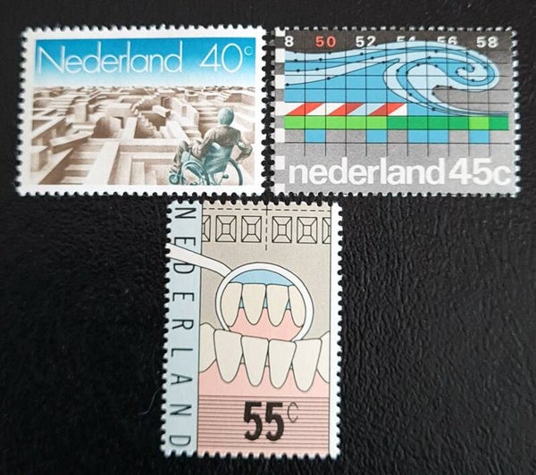NVPH 1143-1145 POSTFRIS