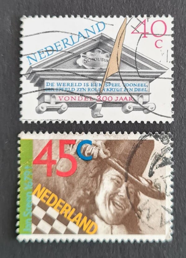 NVPH 1184-1185 GESTEMPELD