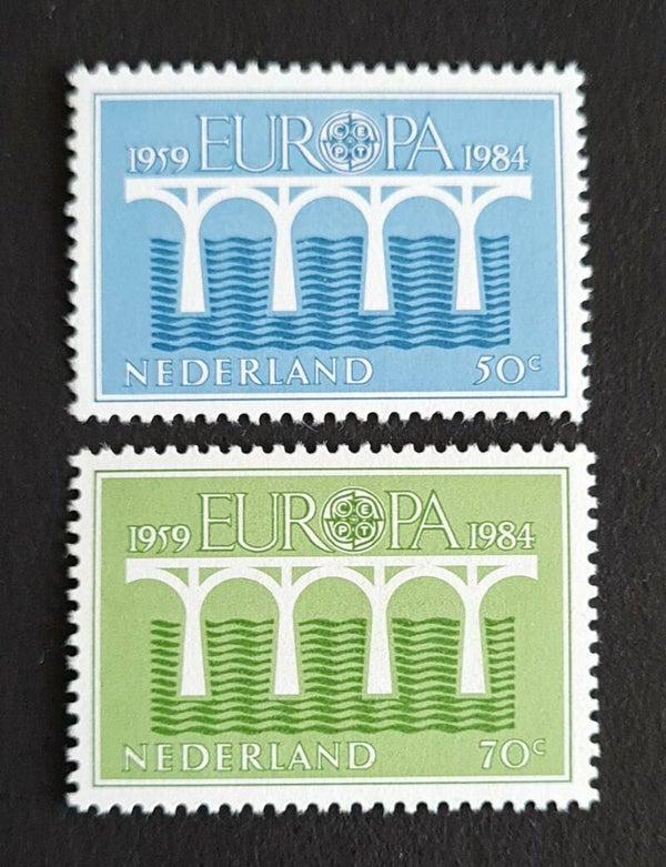 NVPH 1307-1308 POSTFRIS