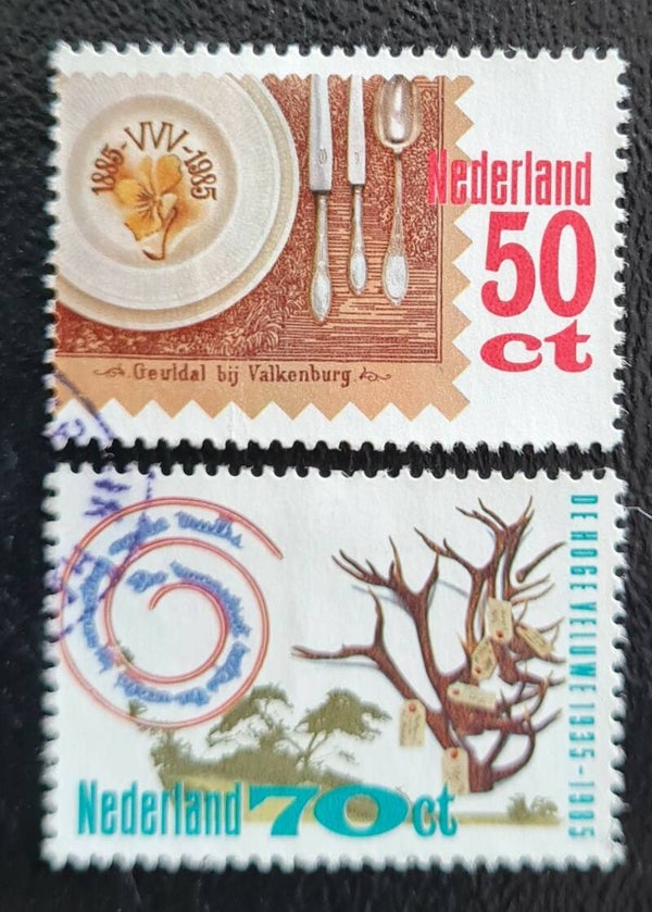 NVPH 1322-1323 GESTEMPELD