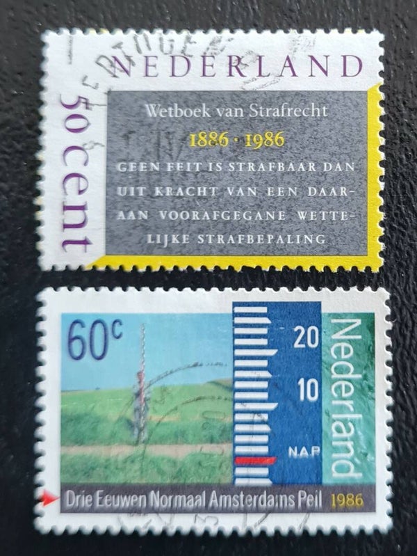 NVPH 1345-1346 GESTEMPELD