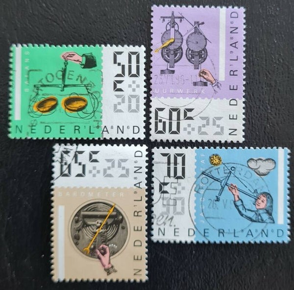 NVPH 1348-1351 GESTEMPELD