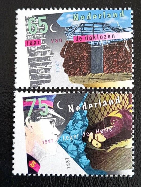 NVPH 1368-1369 POSTFRIS