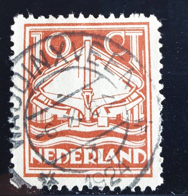 NVPH 140 GESTEMPELD KORTEBALK WADDINXVEEN 3