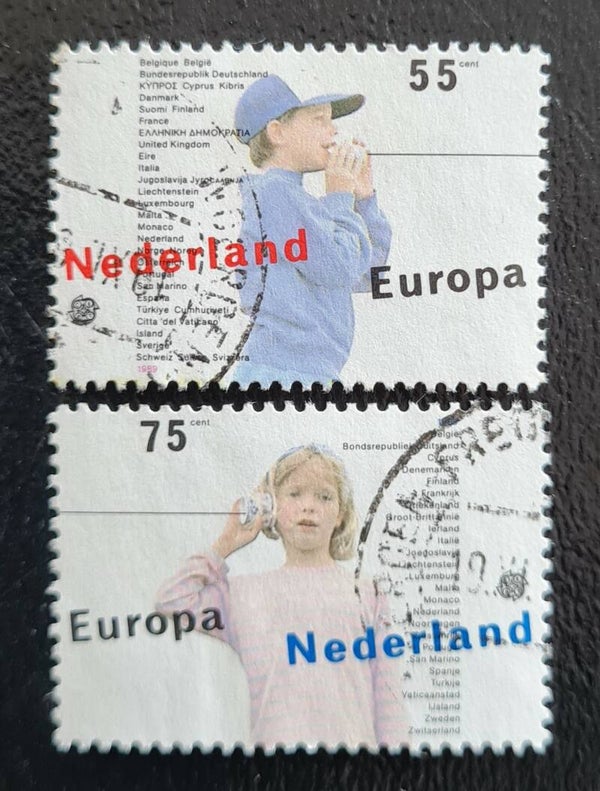 NVPH 1428-1429 GESTEMPELD