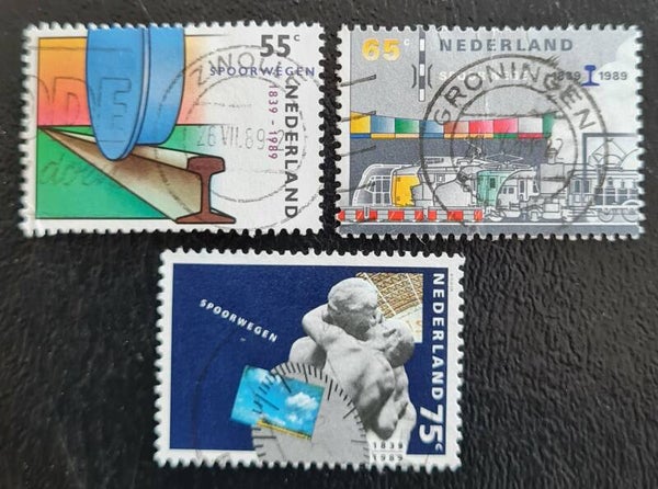 NVPH 1430-1432 GESTEMPELD