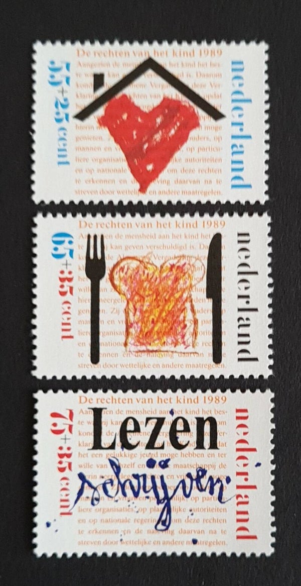 NVPH 1435-1437 POSTFRIS