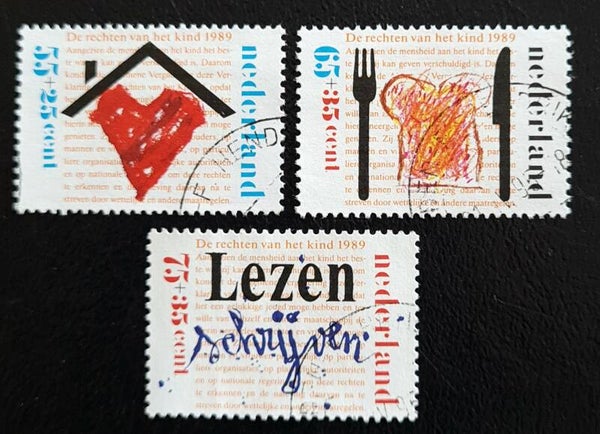 NVPH 1435-1437 GESTEMPELD