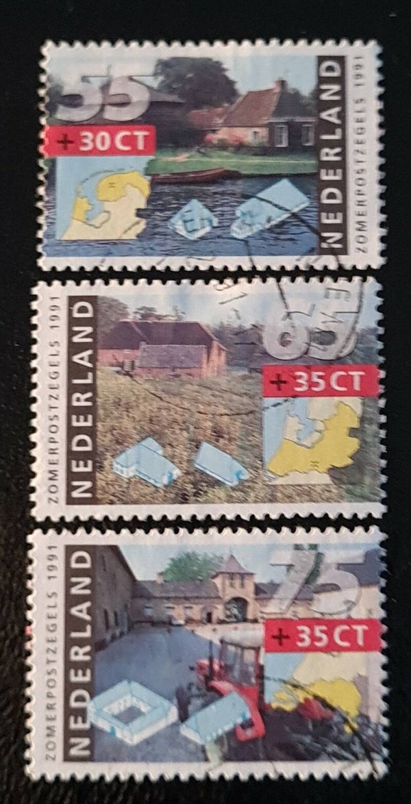 NVPH 1468-1470 GESTEMPELD