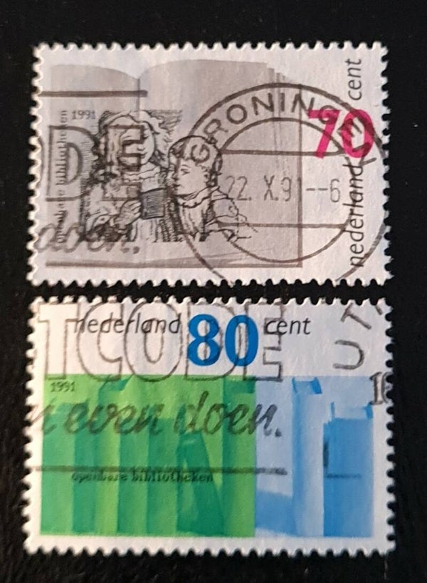 NVPH 1481-1482 GESTEMPELD