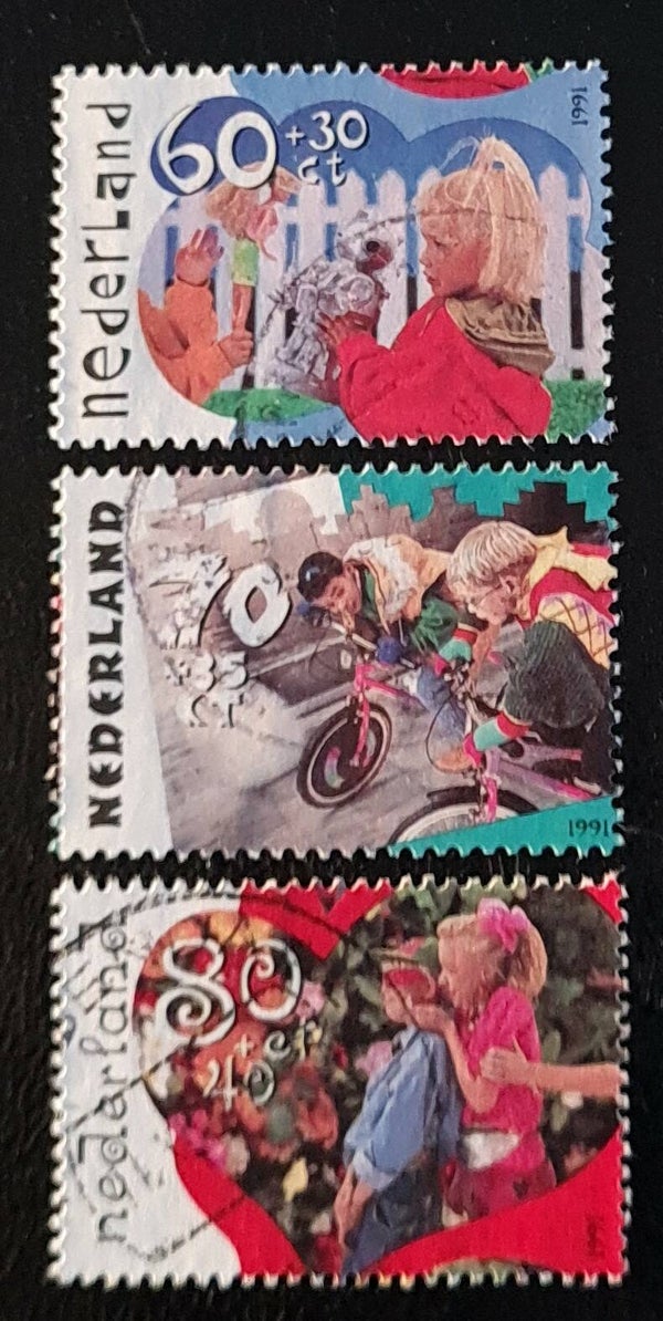 NVPH 1483-1485 GESTEMPELD
