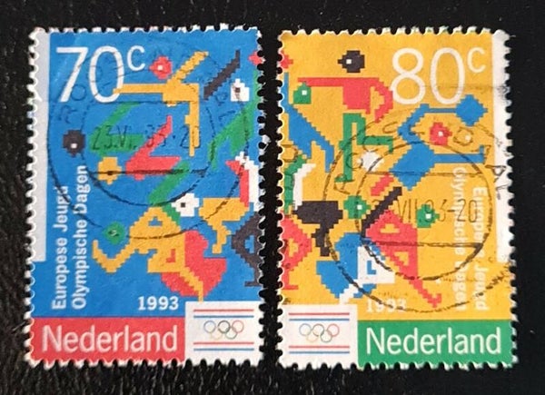 NVPH 1563-1564 GESTEMPELD