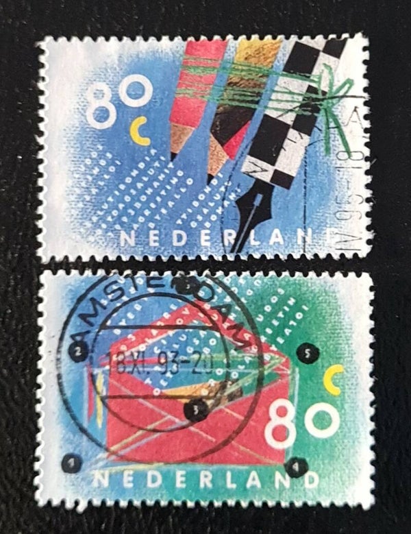 NVPH 1571-1572 GESTEMPELD
