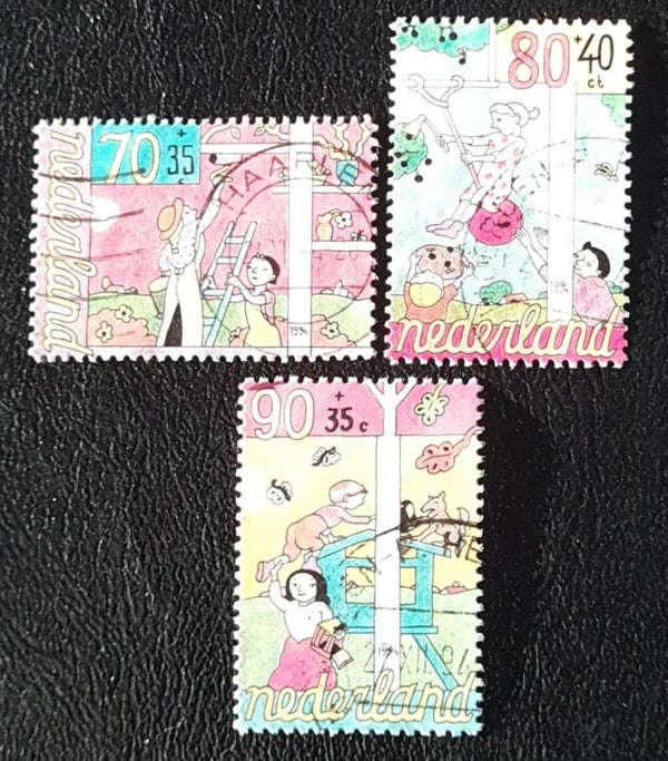 NVPH 1624-1626 GESTEMPELD