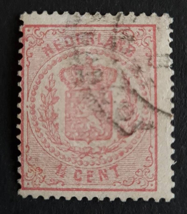NVPH 16 GESTEMPELD