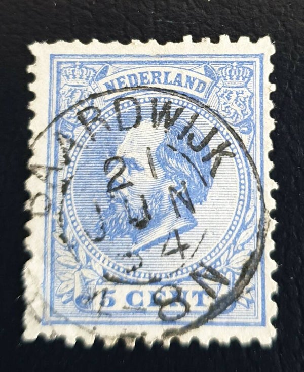 NVPH 19 KLEINROND BAARDWIJK