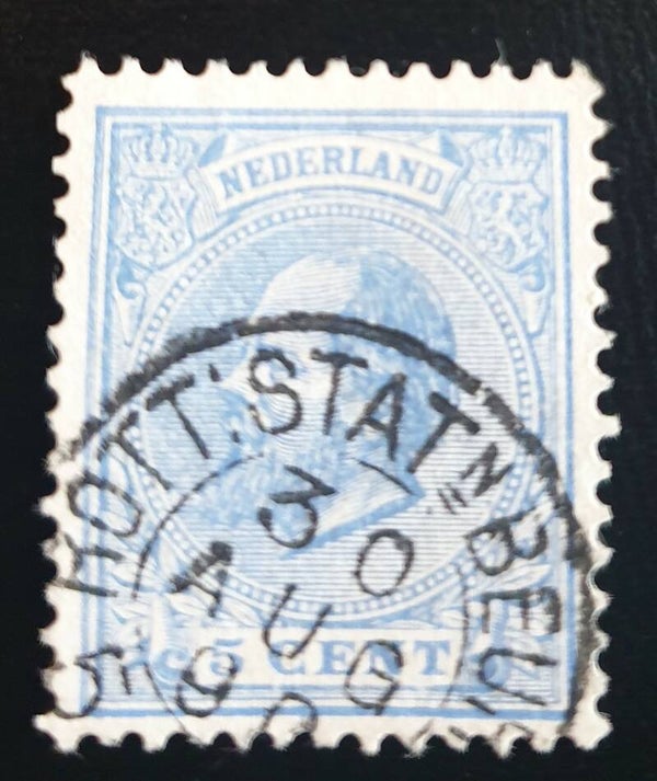 NVPH 19 KLEINROND ROTT:STATNBEURS