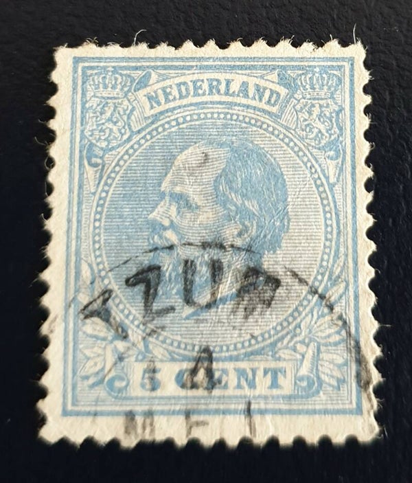 NVPH 19 KLEINROND TZUM