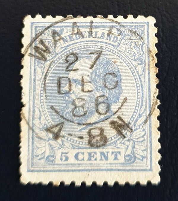 NVPH 19 KLEINROND WAALRE