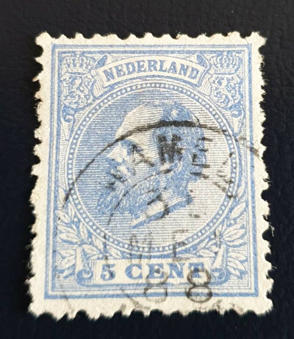 NVPH 19 KLEINROND WAMEL