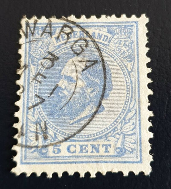 NVPH 19 KLEINROND WARGA